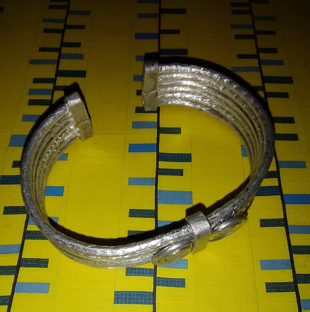 Silver Bangle - Picture 2 of 3